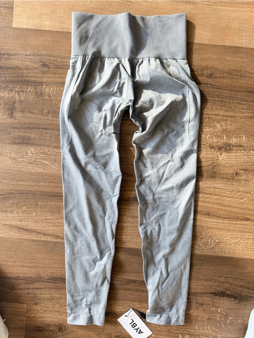 AYBL Light Gray Seamless High-Waist Leggings